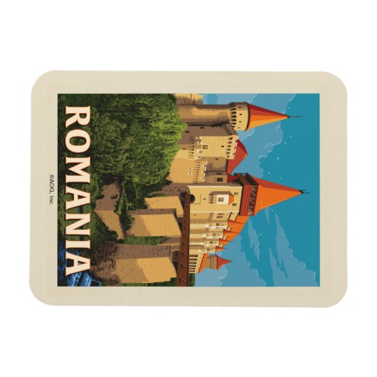 Peles Castle Roemenië Magneet (Horizontaal)