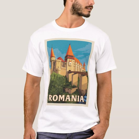 Peles Castle Roemenië T-shirt (Voorkant)