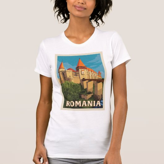 Peles Castle Roemenië T-shirt (Voorkant)