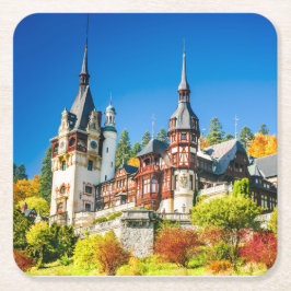 Peles castle Sinaia Kartonnen Onderzetters