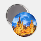 Peles castle Sinaia Magneet (Voorkant / Achterkant)