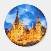 Peles castle Sinaia Magneet (Voorkant)