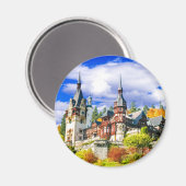 Peles castle Sinaia Magneet (Voorkant / Achterkant)