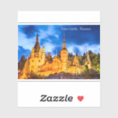 Peles castle Sinaia Sticker (Vel)