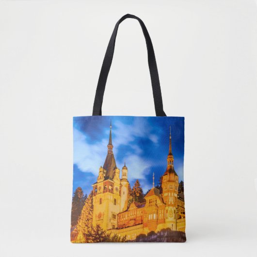Peles castle Sinaia Tote Bag (Voorkant)