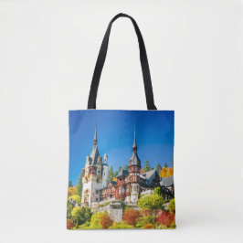 Peles castle Sinaia Tote Bag