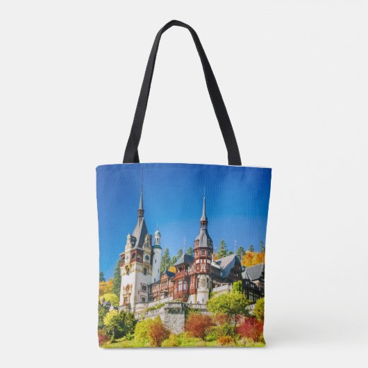 Peles castle Sinaia Tote Bag (Achterkant)