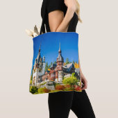 Peles castle Sinaia Tote Bag (Dichtbij)