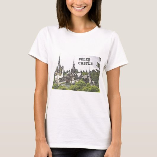 Peles Castle T-shirt (Voorkant)