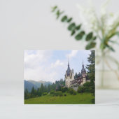 Peleș Castle, Transsylvanië, România Briefkaart (Staand voorkant)