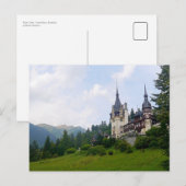 Peleș Castle, Transsylvanië, România Briefkaart (Voorkant / Achterkant)