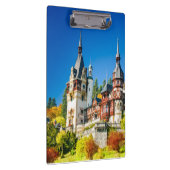 Peles kasteel vanuit Sinaia Klembord (Rechts)