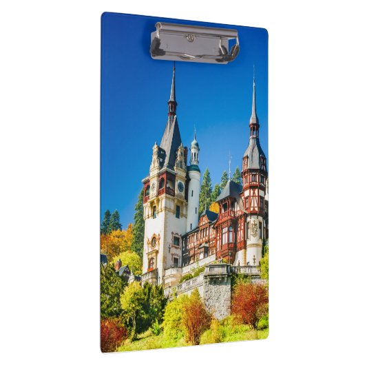 Peles kasteel vanuit Sinaia Klembord (Rechts)