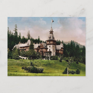 Pelesch (d.w.z. Peles) Castle, Sinaia, Roumania cl Briefkaart