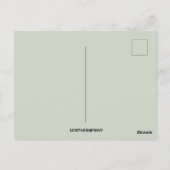  pelgrim en een Wishbone Thanksgiving Briefkaart (Achterkant)