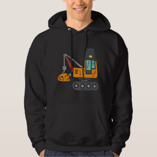 Pelgrim kraan Turkije Thanksgiving vrachtwagen peu Hoodie