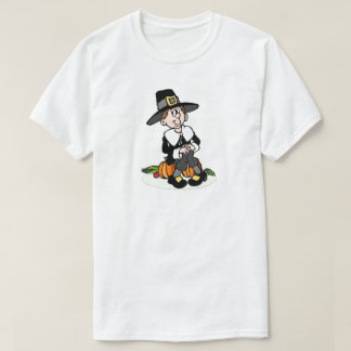 pelgrim met pompoen t-shirt