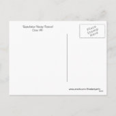 Pelgrim Thanksgiving Groeten Feestdagenkaart (Achterkant)