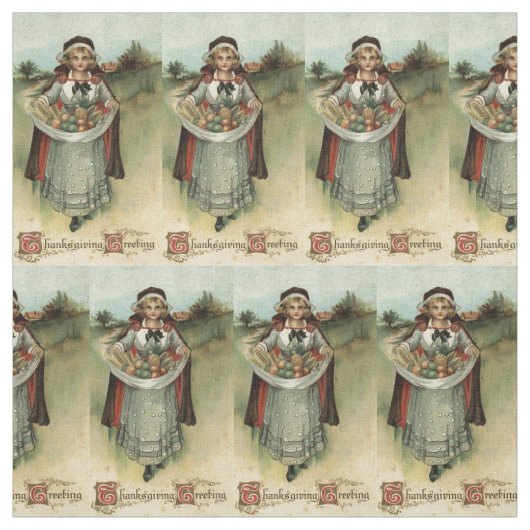 Pelgrim Vrouw Thanksgiving Stof (Swatch)