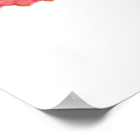  pelgrimjongen die op pompoen bidt poster (Hoek)