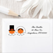 "Pelgrims" Adresetiketten Etiket (Insitu)