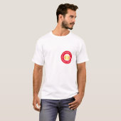 Pelgrims Camino Frances T-shirt (Voorkant volledig)