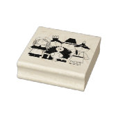 Pelgrims en Turkije Rubberstempel (Stempel)