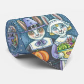 PELGRIMS UIT HET BUITENLAND, THANKSGIVING KONIJNEN STROPDAS (Opgerold)