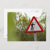 pelgrimsbord briefkaart (Voorkant / Achterkant)