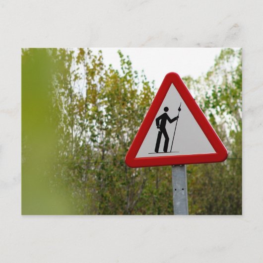 pelgrimsbord briefkaart (Voorkant)