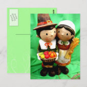 pelgrimsduo briefkaart (Voorkant / Achterkant)