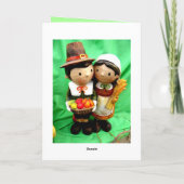 pelgrimsduo feestdagen kaart (Achterkant)