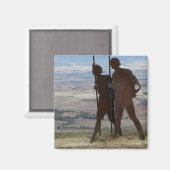 Pelgrimsmagneet Magneet (Voorkant / Achterkant)