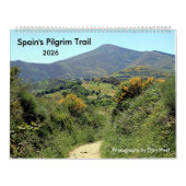 Pelgrimspad van Spanje: Leon naar Santiago 2026 Kalender (Hoes)