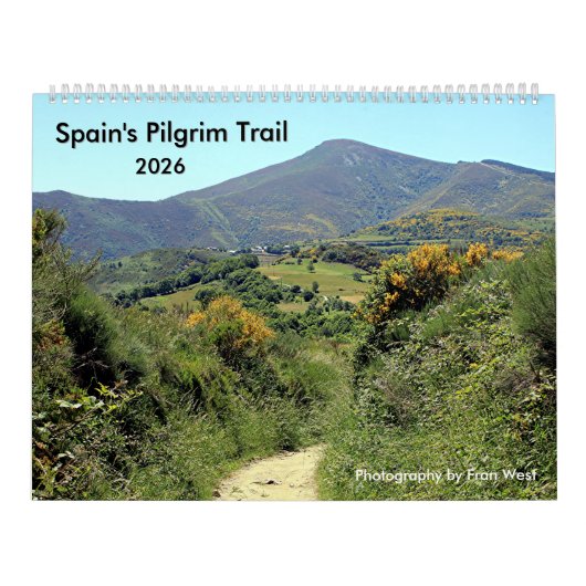 Pelgrimspad van Spanje: Leon naar Santiago 2026 Kalender (Hoes)