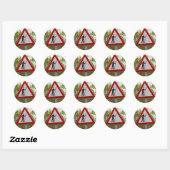 Pelgrimsteken Stickers (Vel)