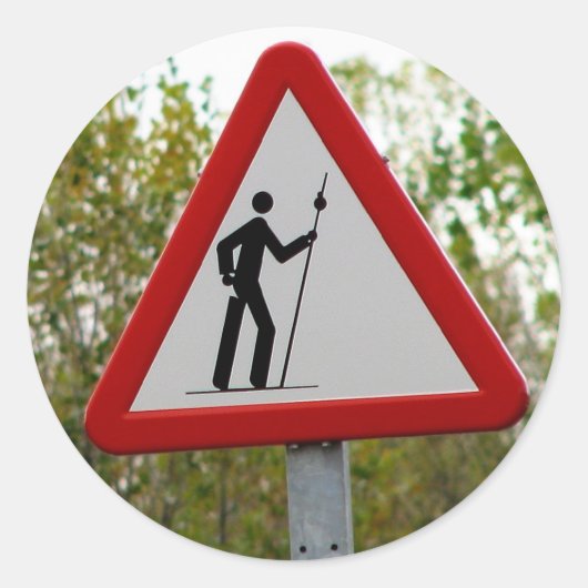 Pelgrimsteken Stickers (Voorkant)