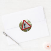 Pelgrimsteken Stickers (Envelop)