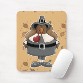 pelgrimturkije muismat (Met muis)