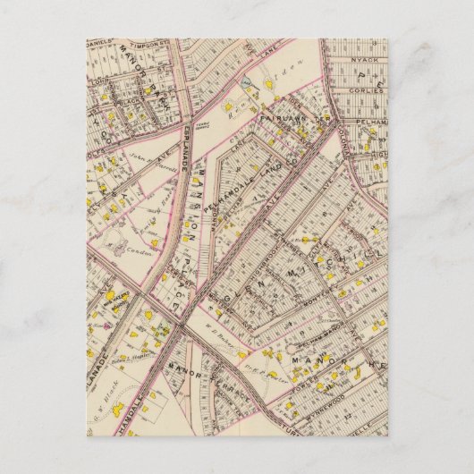 Pelham City, New York Briefkaart (Voorkant)