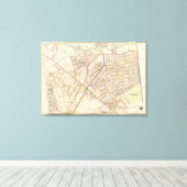 Pelham City, New York Canvas Afdruk (Insitu (Houten vloer))