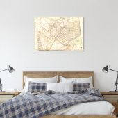 Pelham City, New York Canvas Afdruk (Insitu (Slaapkamer))