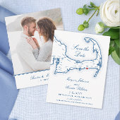 Pelham House Dennis Port Cape Kabeljauw Blauwe bru Save The Date