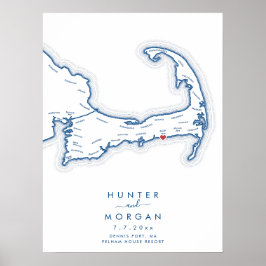 Pelham House Resort Trouw Marine Gastenboek Poster