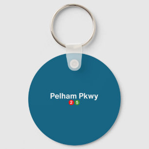 Pelham parkway New York metrostation stop Bronx Sleutelhanger