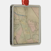 Pelham, Pelham Manor, New York Metalen Ornament (Rechts)