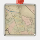 Pelham, Pelham Manor, New York Metalen Ornament (Voorkant)