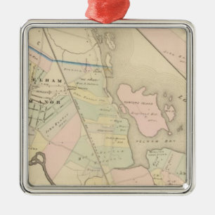Pelham, Pelham Manor, New York Metalen Ornament