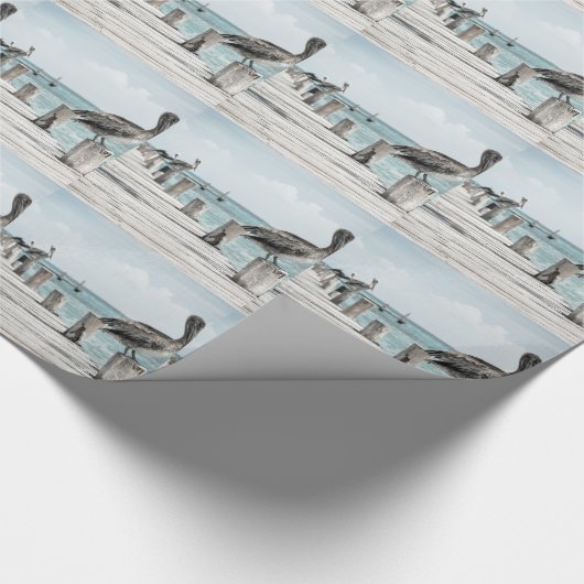 pelicaan-33 cadeaupapier (Hoek)