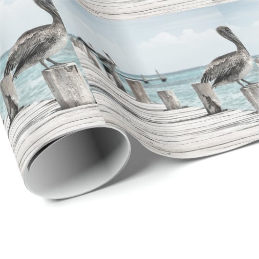 pelicaan-33 cadeaupapier (Rol Hoek)